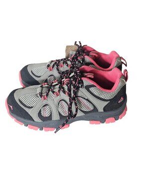 Women's Size 3 Pacific Mountain Gray Pink Hiking Shoes Crestone PM005501386